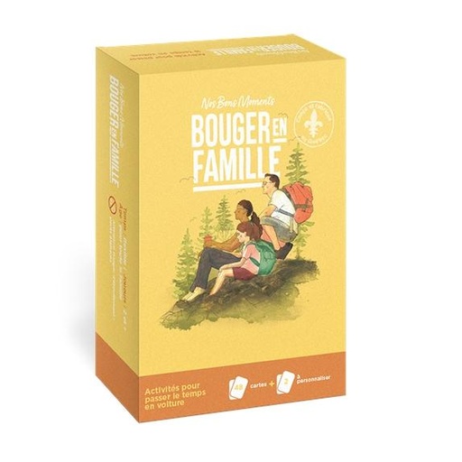 [0804994297527] Nos bons moments - Bouger en famille - 50 cartes