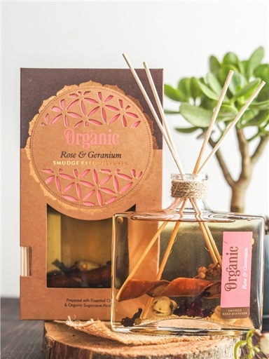 [8903833924258] Diffuseur de parfum Purification Organic  Rose et Géranium