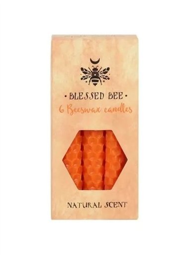 [5056131105096] Bougies à rituel en Cire d'Abeille - Orange