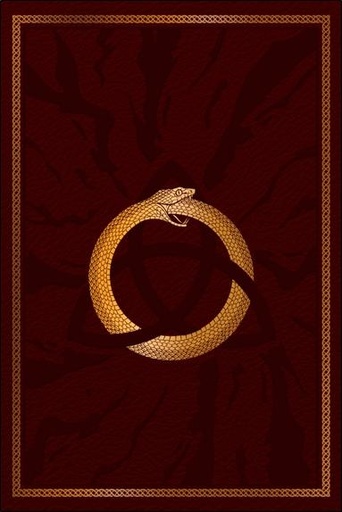 Couverture du livre Grimoire vierge Ouroboros de Alliance magique Editions