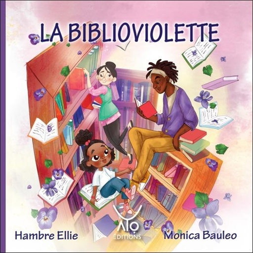 Couverture du livre La Biblioviolette de Monica Bauleo