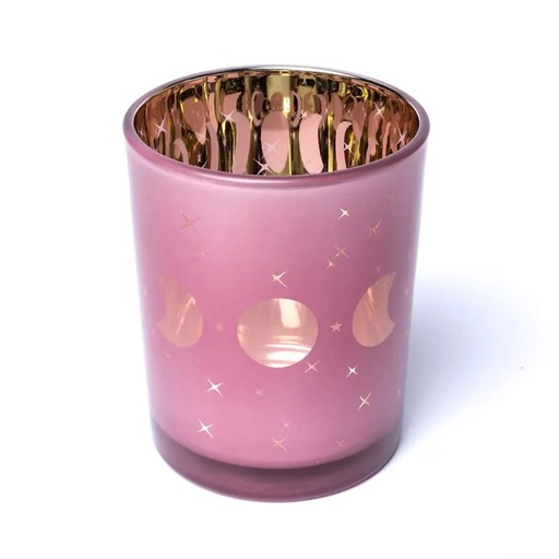 [8721139294383] Bougeoir phases lunaires -- 10x12,5 cm