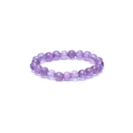 [8721139293683] Bague élastique améthyste -- 3 mm