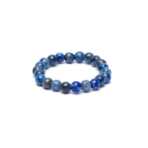 [8721139293690] Bague élastique lapis lazuli -- 3 mm