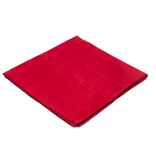 [8718969173728] Housse de tapis de méditation 1er Chakra en coton bio (GOTS) rouge | 65x65x5cm; 239g