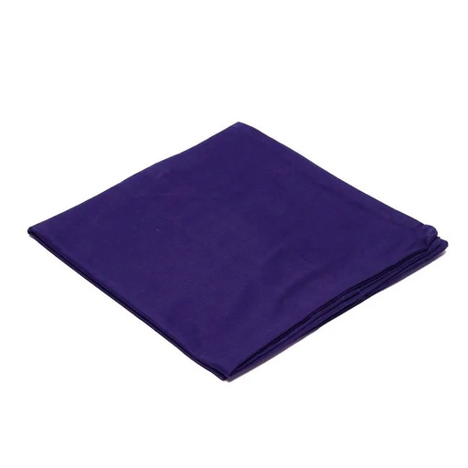 [8718969173773] Housse de tapis de méditation 6ème Chakra en coton bio (GOTS) Indigo | 65x65x5cm; 239g