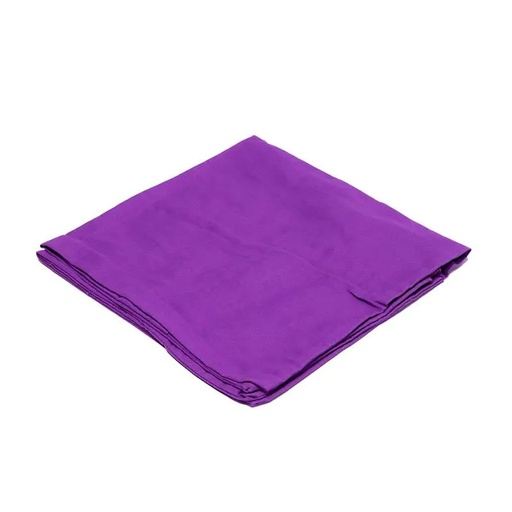 [8718969173780] Housse de tapis de méditation 7ème Chakra en coton bio (GOTS) Violet | 65x65x5cm; 239g