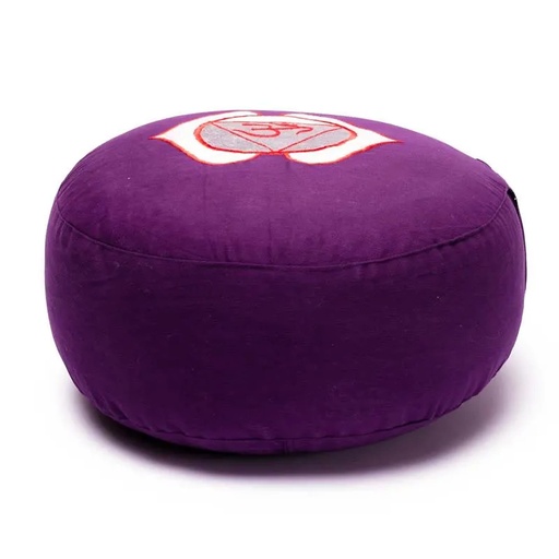 [8718969174527] Coussin 6e Chakra Ajña brodé | 33x17 cm