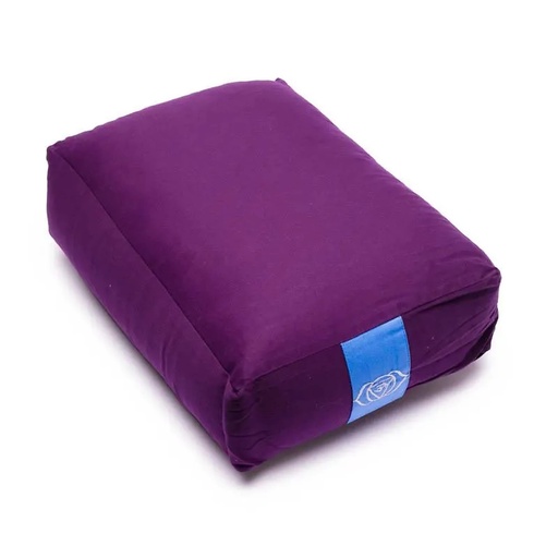 [8718969174725] Coussins méditation/Bolster 6ème Chakra indigo | 38x28x12cm