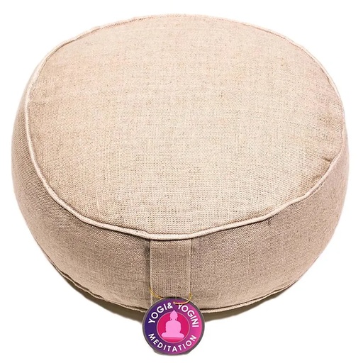 [8718969174879] Coussin de méditation Chanvre | 33x12 cm