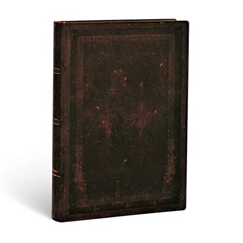 [9781439728420] Carnets Flexis à couverture souple - Noir Marocain Uni - Midi - Ligné