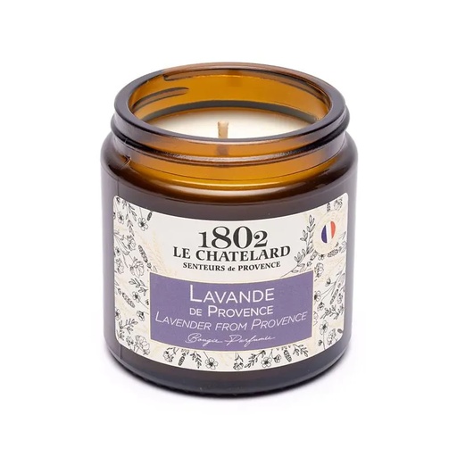 [3760076657221] Le Chatelard 1802 Bougie parfumée Lavande -- 80g