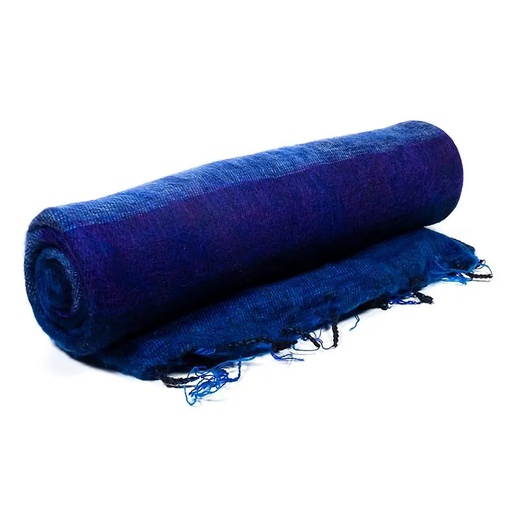[8718969176873] Couverture Méditation, bleue et violette XL | 115x245 cm