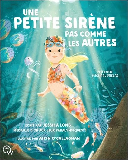 Couverture du livre Une petite sirène pas comme les autres de Airin O'Callaghan