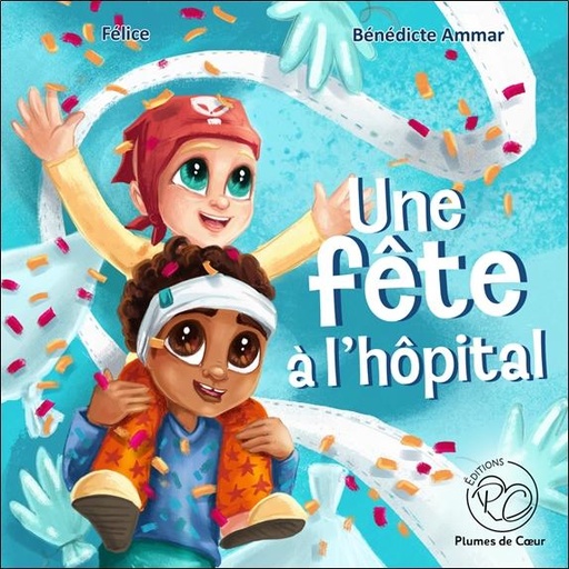 Couverture du livre Une fête à l'hôpital de Bénédicte Ammar