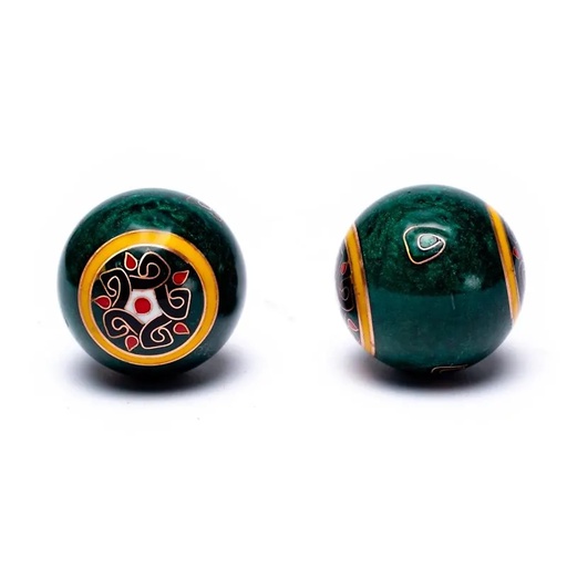 [8718969178136] Boules de santé Qi Gong Qi Xin Ylang | 3.5 cm