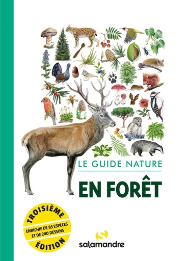 Couverture du livre Le guide nature en forêt de Alessandro Staehli