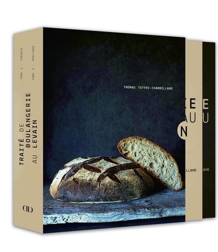 [9782841239924] Traité de boulangerie au levain - Coffret en 2 volumes : Tome 1, Théorie ; Tome 2, Pratique