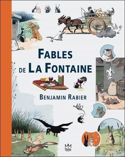 Couverture du livre Fables de La Fontaine de Benjamin Rabier
