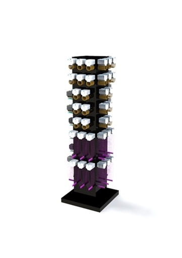 [3660341683071] Tour métal noir - Grand Modèle Vide