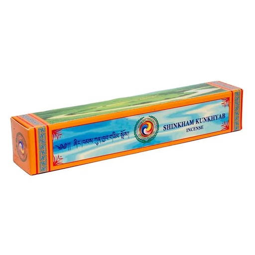 [8718969179775] Encens Tibétain Shingkham Kunkhyab Healing S | 50 g; 15 cm