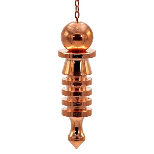 [8718969179836] Pendule en cuivre plaqué | 24 g; 5 cm