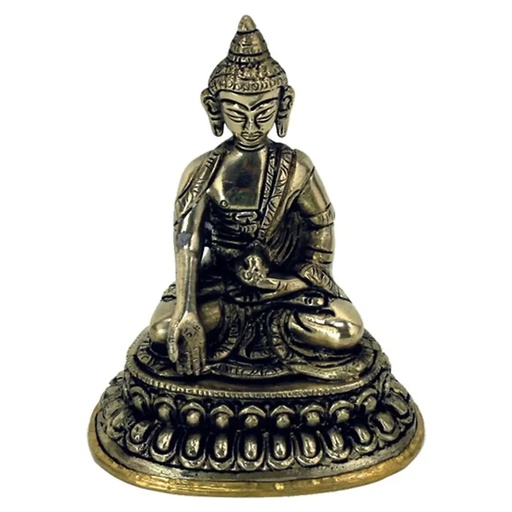 [8718969179850] Mini statuette Bouddha Ratnasambhava | 330 g; 10 cm