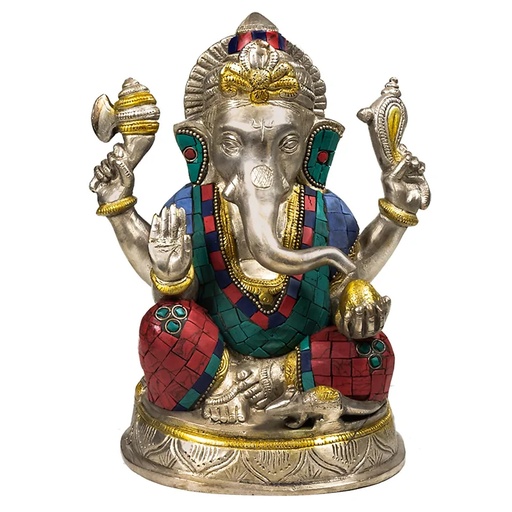 [8719075391259] Statuette Ganesh | 20 cm