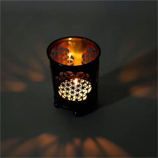 [8719075391433] Bougeoir Fleur de Viee | 6x5 cm