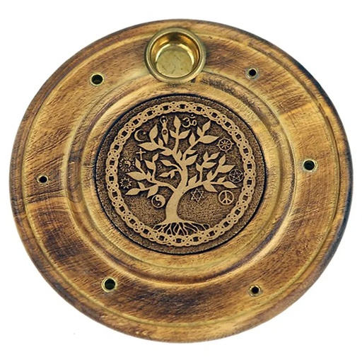 [8719075391785] Brûle encens Arbre de Vie bâtons/cônes | 10 cm