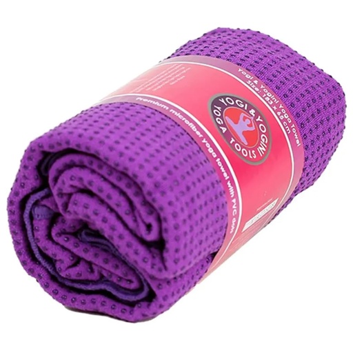[8719075392256] Yoga toile PVC antidérapante violette -- 500 g; 183x65 cm