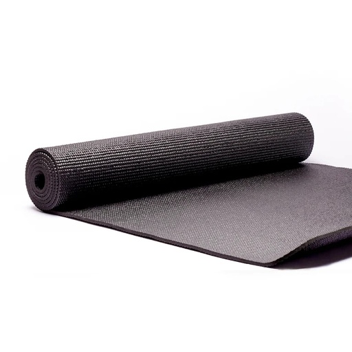 [8719075395172] Tapis Yoga PVC Yogi & Yogini noir | 1200g; 61x183x0.5 cm