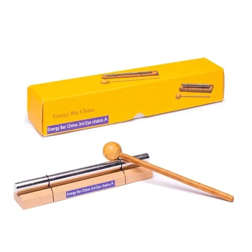 [8719075395257] Barre musicale carillon thérapeutique 6° Chakra note FA |17.5 cm