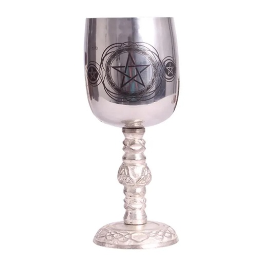 [8719075395387] Calice avec Pentacle | 16x6 cm