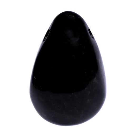 [8719075398500] Pendentif Onyx noir foré sans fil | 2.5-3.5 cm