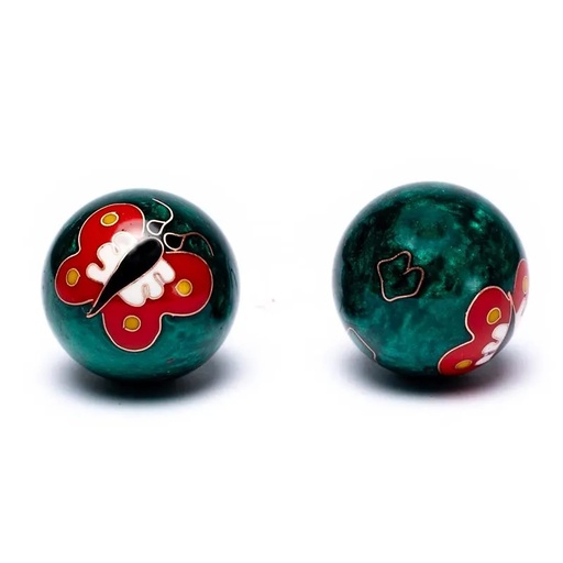 [8719075399453] Boules de santé Qi Gong Papillon | 3.5 cm