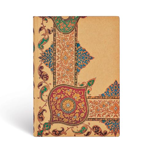 [9781439744673] Carnets Flexis à couverture souple - Visions de Cachemire Ivoire Kraft - Midi - Ligné