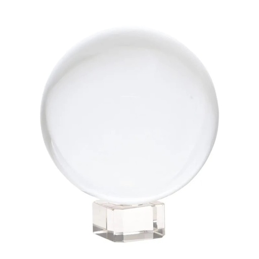 [8719075399835] Sphère de Cristal sur base en verre | 5 cm