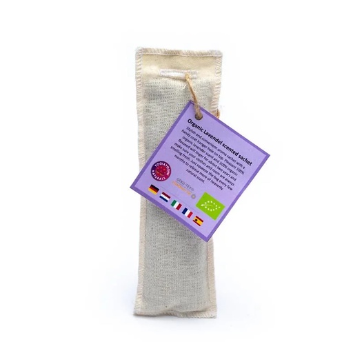 [8719172830187] Sachet à suspendre Lavande naturel BIO | 5.5x17 cm