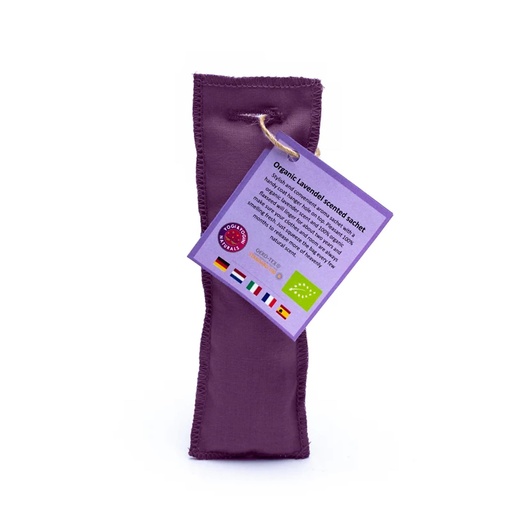 [8719172830200] Sachet à suspendre Lavande violet BIO | 5.5x17 cm