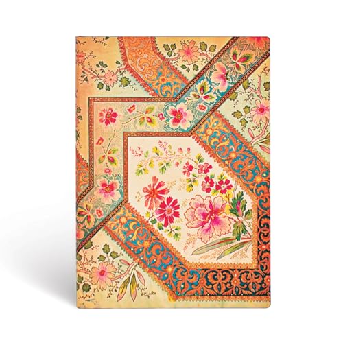 [9781439744635] Carnets Flexis à couverture souple - Filigrane Floral Ivoire - Midi - Ligné