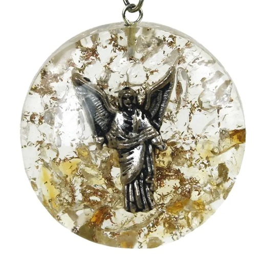 [8719172831467] Pendentif Orgonite Archange Uriel | 4 cm