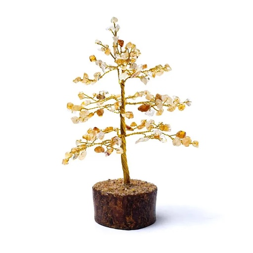 [8719172833478] Arbre de citrines | ±18cm