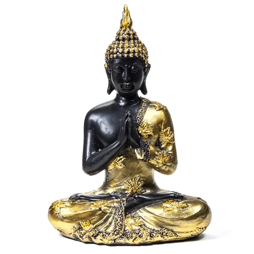 [8719172833683] Bouddha Priant style ancien Thailande | 374 g; 15.5x9x22 cm