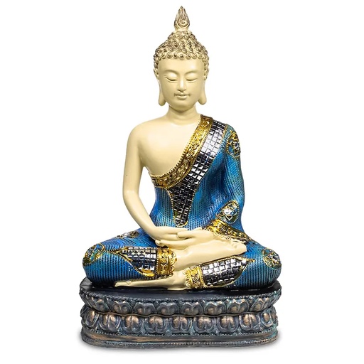 [8719172833706] Bouddha de la Méditaion Thailande | 780 g; 18x11x29 cm