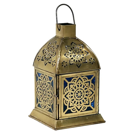 [8719172834161] Lumière ambiance Lanterne Orientale Mandala | 9x9x15.5 cm