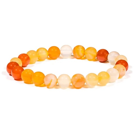 [8719172837322] Bracelet cornaline | ±0.9cm