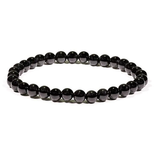 [8719172837445] Bracelet de tourmaline noire | 0.5 cm