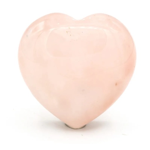 [8719172837483] Pierres de souci coeurs Quartz rose | ±2.5cm