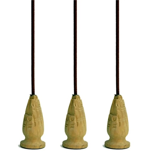 [8719172837995] Brûleur d’encens bois Namaste | 6.5 cm
